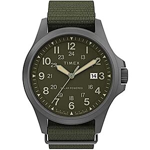 $129.02 | Timex Men's Expedition North Field Post Solar 41mm Watch at Amazon