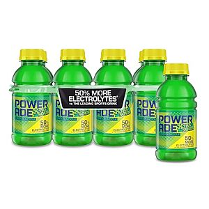 [SnS, AC] $27.57 | 9 &times; 8-Pack 12-Oz POWERADE Green Apple XTRA Sour ($3.06 each) at Amazon