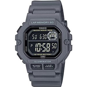 $23.97* | Casio WS-1400H Series Watch w/ 60-Lap Memory (Black) at Amazon