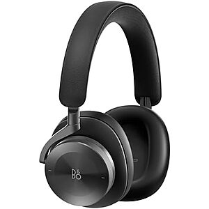 Bang & Olufsen Beoplay H95 Premium Comfortable Wireless Active Noise Cancelling (ANC) Over-Ear Headphones with Protective Carrying Case, Black