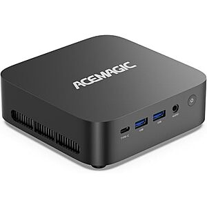ACEMAGIC M1 Mini PC, AMD Ryzen 7 7735HS, 24GB LPDDR5, 1TB NVMe SSD, Windows 11 Pro, Radeon 680M, 2.5Gbps LAN, WiFi 6, Triple 4K Display for Office & Light Gaming