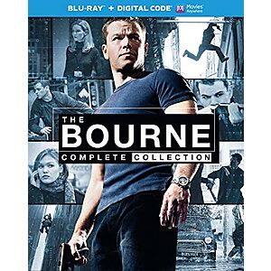 [Prime] $13.99* | 5-Film The Bourne Complete Collection (Blu-ray + Digital HD) at Amazon