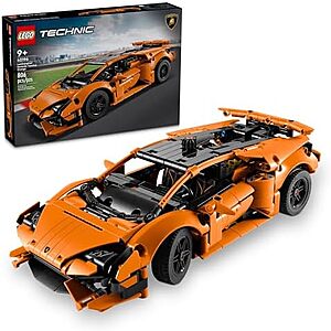 [Prime] $34.99* | 806-Piece LEGO Technic: Licensed - Lamborghini Hurac&aacute;n Tecnica Orange (42196, 2024) at Amazon