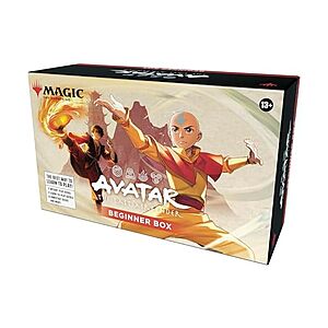 $18.99 | Magic: The Gathering: Avatar: The Last Airbender Beginner Trading Card Box at Woot!