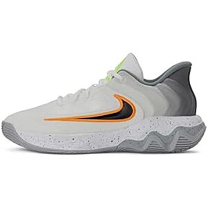 Nike Men's Giannis Immortality 4 Basketball Shoes, White/Black-Volt-Wolf Grey, 9