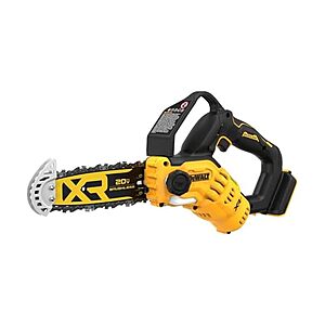 $107.99 | DEWALT DCCS623B 20V MAX Pruning Chainsaw 8 Inch at Woot!