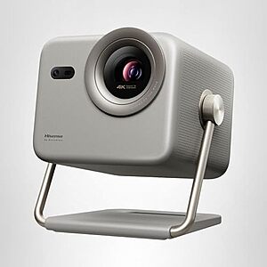 Hisense M2 Pro, Triple Laser Smart Portable Lifestyle Projector, 4K UHD, 65” – 200”, 1,300 Lumens, Dolby Vision,Optical Zoom, Intelligent Screen Adjustments, Vidaa OS, Netflix Included