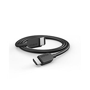 Anker HDMI Cable 8K@60Hz, Ultra HD 4K@120Hz HDMI Cord,48 Gbps Certified Ultra High-Speed,Compatible with PlayStation 5,Xbox,Samsung TVs,and More (6FT)