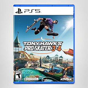 Tony Hawk's™ Pro Skater™ 3 + 4 – Standard Edition – PlayStation 5