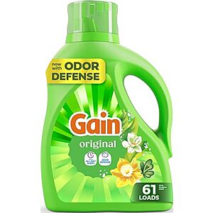 Buy 4, Save 33%: Select Gain Products at Amazon
