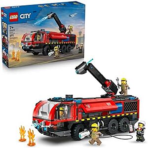 $55.99 | 691-Piece LEGO City: Airport - Airport Fire Truck (60499, 2026) at Amazon