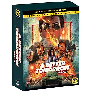 $47.49 | A Better Tomorrow Trilogy (4K Ultra HD + Blu-ray) at Amazon
