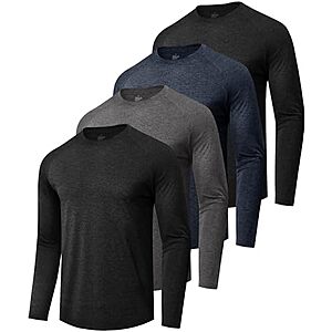 $14.98* | 4-Pk BOOJO Sun Protection Long Sleeve T-Shirts (Large Only) at Amazon