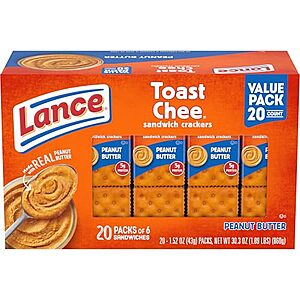 Save 30% on your S&S subscription: Select Snacks
