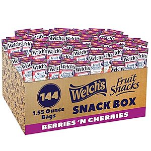 Save 30% on your S&S subscription: Welch's Snacks