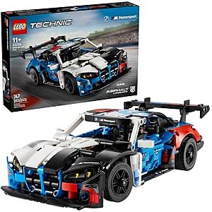 LEGO Technic BMW M4 GT3 EVO Race Car Toy - Building Toy for Boys & Girls, Ages 11+ - Model Car Display Kit for Bedroom Decor - Gift for Birthdays - 42226