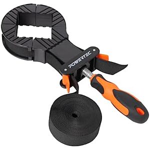$11.24 | POWERTEC Strap Clamps for Woodworking at Amazon