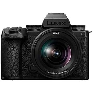 Panasonic LUMIX S5II Mirrorless Camera, 24.2MP Full-Frame with Phase Hybrid AF, New Active I.S. Technology, Unlimited 4:2:2 10-Bit Recording with 20-60mm F3.5-5.6 L Mount Lens, DC-S5M2XKK9, Black-9