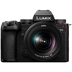 Panasonic LUMIX S5II Mirrorless Camera, 24.2MP Full-Frame with Phase Hybrid AF, New Active I.S. Technology, Unlimited 4:2:2 10-Bit Recording with 20-60mm F3.5-5.6 L Mount Lens, DC-S5M2KK9, Black-9