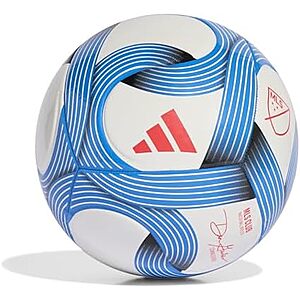 [AC] $14* | adidas MLS Soccer Ball (White/Glory Blue/Lucid Red, Size 5) at Amazon