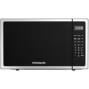 $103 | FRIGIDAIRE Stainless Steel Microwave Oven, 1.5 Cu Ft at Amazon