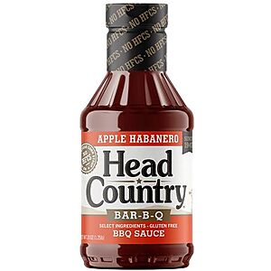 $2.97* | 20-Oz Head Country BBQ Sauce (Apple Habanero) at Amazon