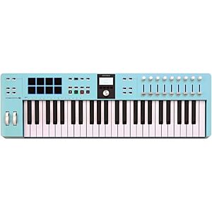 $199.95 | Arturia KeyLab Essential mk3 49-key Keyboard Controller - Aquamarine at Amazon