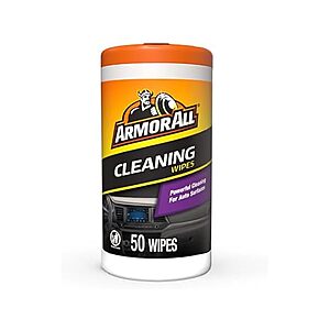 $3.99 | Armor All Car Cleaning Wipes 50 Count at Woot!