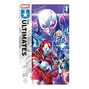 $12.35* | Marvel Comics Ultimates By Deniz Camp Vol. 1: Fix The World at Amazon