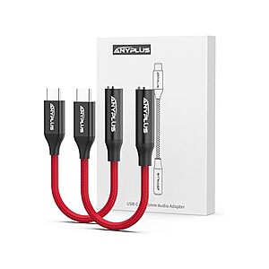 $5.99 | 2Pk USBC to 3.5mm Headphone Jack Adapter at Woot!