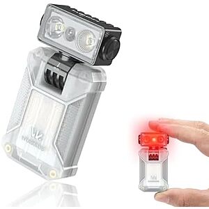 [AC] $20.98** | Wurkkos HD04 EDC Flashlight (White) at Amazon