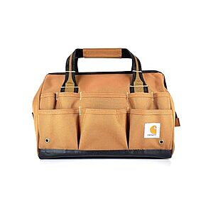 $29.99 | Carhartt Gear B0000351 14-Inch 25 Pocket Heavyweight Tool Bag at Woot!