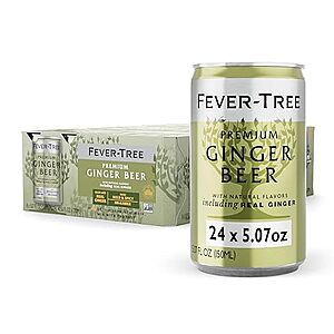 [SnS, AC] $13.41** | 24-Pk 5.07-Oz Fever-Tree Premium Ginger Beer Cans at Amazon