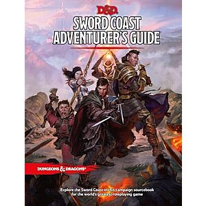 $25.10** | Dungeons & Dragons Sword Coast Adventurer's Guide at Amazon