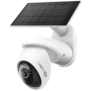 $118.99 | Tapo 4K Outdoor Pan/Tilt Wireless Security Camera - Battery with Solar Charging, C660 KIT + 25% Back w/ Prime Visa Card at Amazon