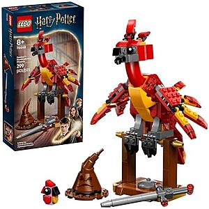 LEGO Harry Potter Fawkes: Dumbledore’s Phoenix Kids Toy - Building and Learning Toy for Pretend Play - Harry Potter Collectible for Boys and Girls, Ages 8+ - Gift Idea for Birthdays - 76448