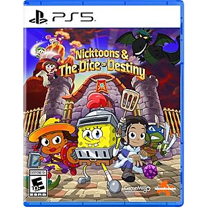 $9.99** | NickToons & The Dice of Destiny (PlayStation 5) at Amazon