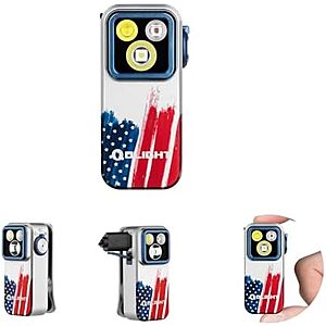 [Prime] $27.99* | OLIGHT Oclip Pro Rechargeable 500 Lumen EDC Flashlight (Various) at Amazon