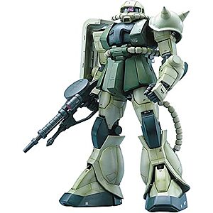 $94.15* | Bandai Hobby - Mobile Suit Gundam - MS-06F Zaku II Green PG Model Kit at Amazon
