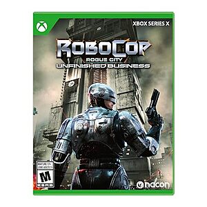$19.99 | RoboCop: Rogue City - Unfinished Business (XSX, PS5) at Amazon