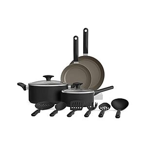 $28.99 | BELLA 12 Piece Cookware Set at Woot!