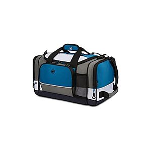 $24.99 | 36L SwissGear Apex Duffle Bag w/ Bungee-Cord System (Pewter Dobby, 20") at Woot!