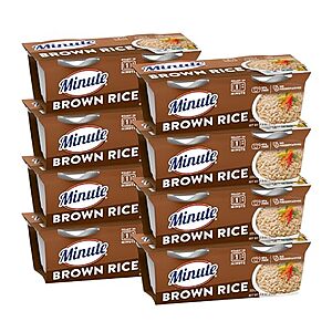 [NEW] $7.96 | 8-Pack 8.8-Oz Minute Ready-to-Serve Brown Rice at Amazon (99.5￠ each)