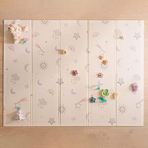 $19.99** | Nuby Reversible Baby Floor Mat, 77" x 58" at Amazon