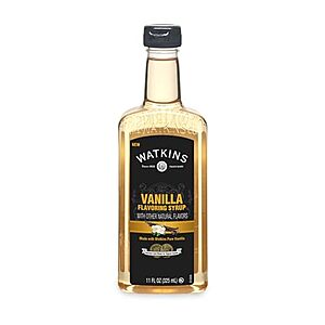[NEW, SnS] $2.78 | 11-Oz Watkins Vanilla Coffee Flavoring Syrup at Amazon
