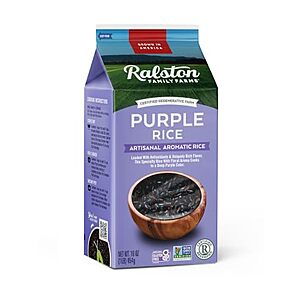 $5.79 | 16-Oz Ralston Family Farms Purple Rice at Amazon