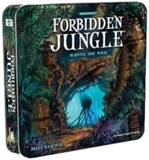 $20.99* | Forbidden Jungle: Survive the Wild Board Game by Gamewright (Co-Op 2-5 Players) at Amazon