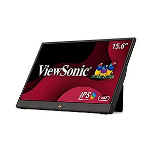 $79.99 | ViewSonic 15.6" Portable Monitor | VA1655 (Factory Reconditioned) at Woot!