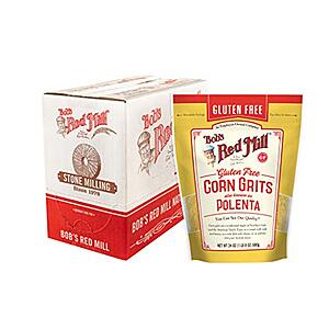 [NEW] $16.28 | 4-Pack 24-Oz Bob's Red Mill Gluten Free Corn Grits/Polenta at Amazon ($4.07 each)