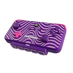 $33.59 | CRKD NEO S Controller Purple Wave for Nintendo Switch, PC, Mobile, Smart TV (Fortnite Festival Edition) at Amazon